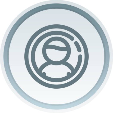 Bir top simgesinin vektör illüstrasyonu