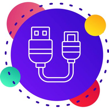 Elektrik hattı simgesi beyaz arkaplanda izole edildi. Bağlantı kavramı ve elektriğin kesilmesi. Renkli taslak konsepti. Vektör