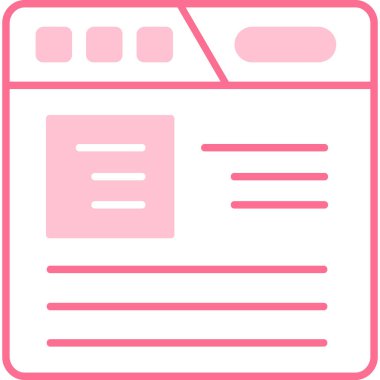 Bir belgenin vektör illüstrasyonu