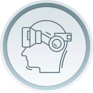 sanal gerçeklik modern vektör çizimi