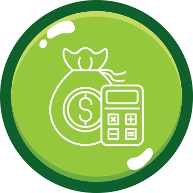 para konsepti simgesi, basit tasarım