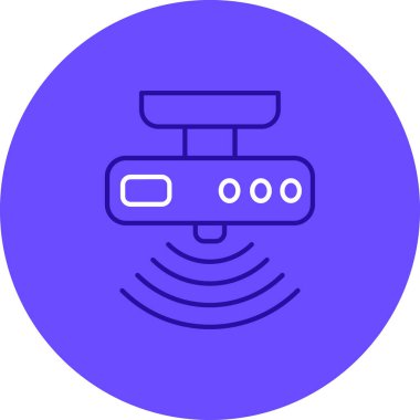 Modern bir simgenin vektör illüstrasyonu