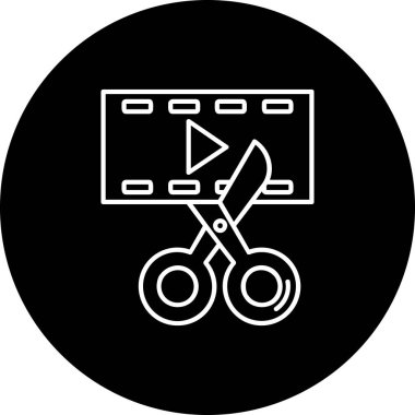 vektör Film simgesi illüstrasyonu