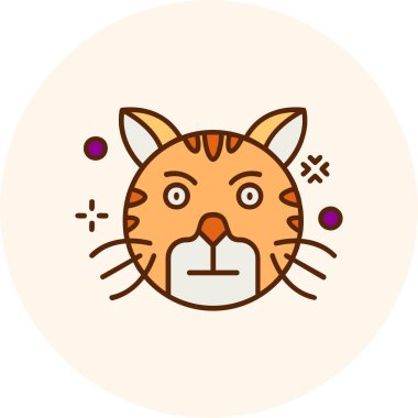 emoji simgesi vektör illüstrasyonu