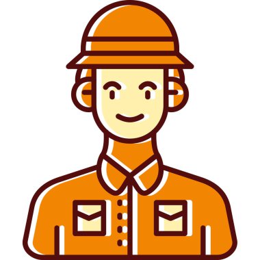 Man avatar karakter vektör çizimi tasarımı