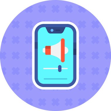 - Telefon. Web simgesi basit illüstrasyon