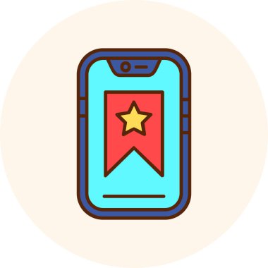 cep telefonu ikonu vektör illüstrasyonu