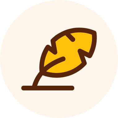 Modern ağaç simgesinin vektör illüstrasyonu