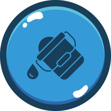 Bira fıçısı. Basit illüstrasyon