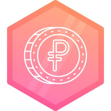 Beyaz arka planda dolar işareti simgesi olan çizgi para. Bankacılık para birimi işareti. Para sembolü. Renkli taslak konsepti. vektör.