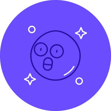 Gezegen simge vektör çizim