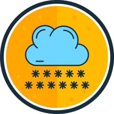 Kişisel ve ticari kullanım için vektör bulut simgesi.