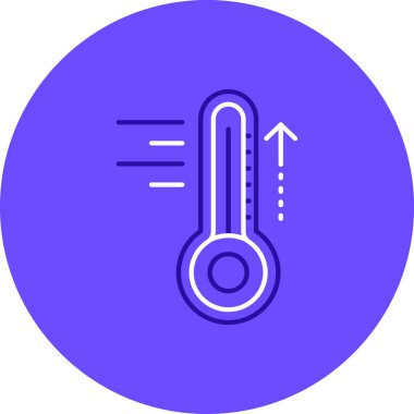 termometre simgesi, vektör illüstrasyon tasarımı