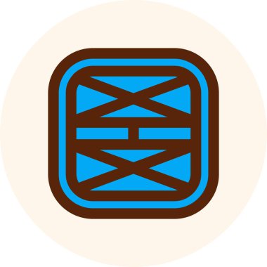 Vektör illüstrasyonu, simge ögesi arkaplanı