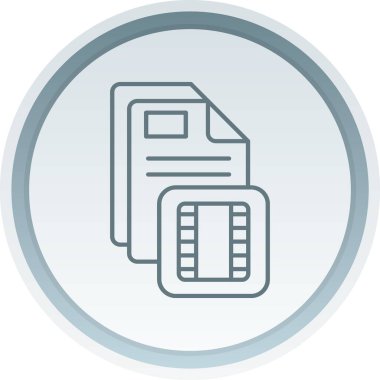 Dizin simgesinin vektör illüstrasyonu