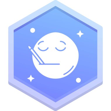 gece ay simgesi dolu tasarım