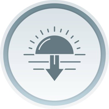 Pusula simgesinin vektör illüstrasyonu