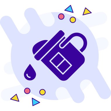 El dezenfektanı ikonu. el dezenfektanı vektör simgeleri düz renk