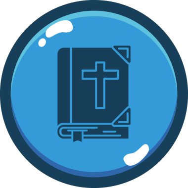 Kitap. Web simgesi basit illüstrasyon