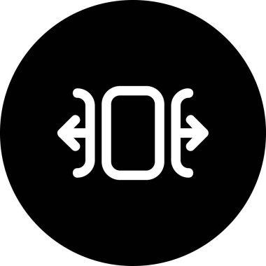 Modern b 'nin vektör illüstrasyonu eksik simgesi