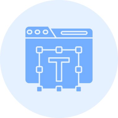 Yazıcı. Web simgesi basit illüstrasyon