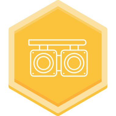 Kamera. Web simgesi basit illüstrasyon