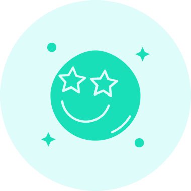 yıldız web simgesi basit illüstrasyon