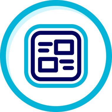 Beyaz ve mavi renkli mavi arkaplanın vektör çizimi