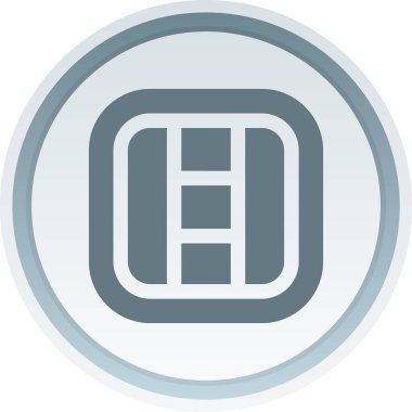 Modern b 'nin vektör illüstrasyonunda müziğin eksik simgesi