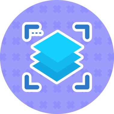 Elmas. Web simgesi basit illüstrasyon