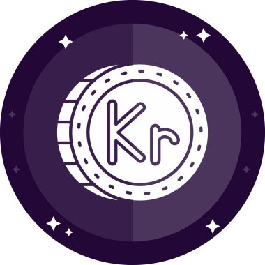 Sikke Simgesi vektör illüstrasyonu