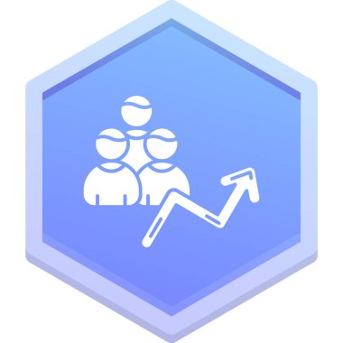 İnsan simgesinin vektör illüstrasyonu