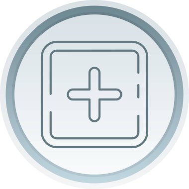 Benzersiz pil vektör çizgisi simgesi