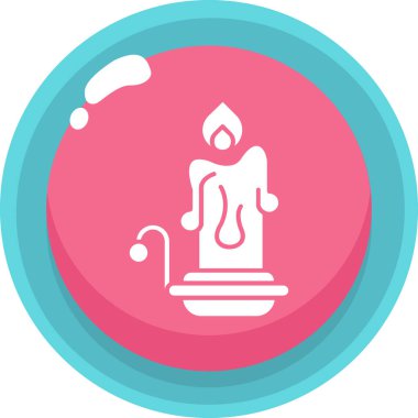 Lamba. Web simgesi basit illüstrasyon