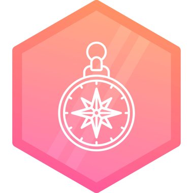 Pusula simgesi vektör resimlemesi