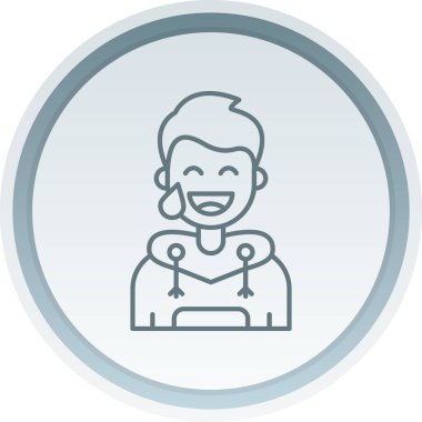 Kadın simgesinin vektör illüstrasyonu