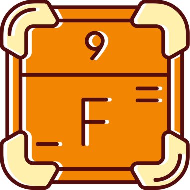 Bir takvim simgesinin vektör illüstrasyonu