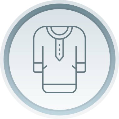 giysi simgesi vektör illüstrasyonu