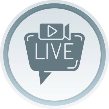 canlı simge, vektör illüstrasyonu