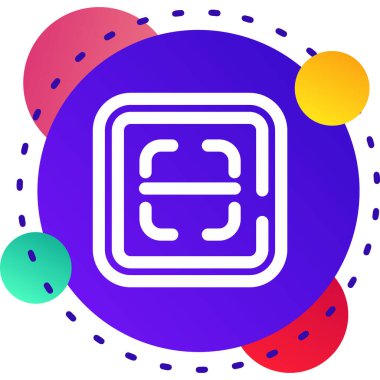 Beyaz arkaplanda saman simgesi olan renkli kağıt çanta. Kağıt torba işareti. Kağıt sanatı. vektör illüstrasyonu