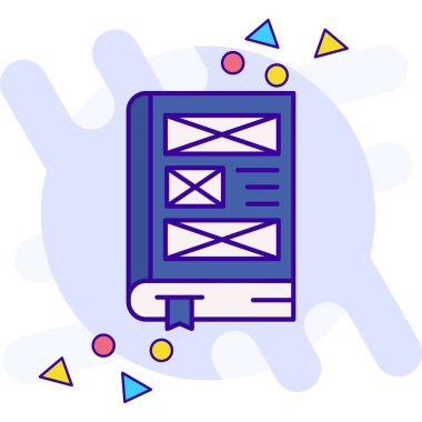 Bilet simgesi - taslak biçimi