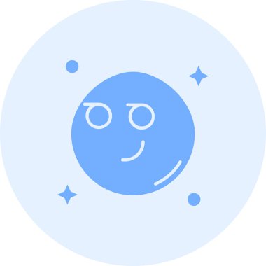 Ay. Web simgesi basit tasarım