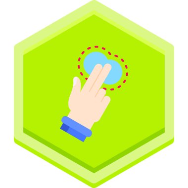 Ellerin simgesinde kalp