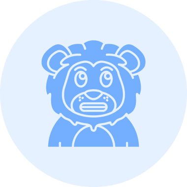 şirin ayı ikonu vektör illüstrasyonu