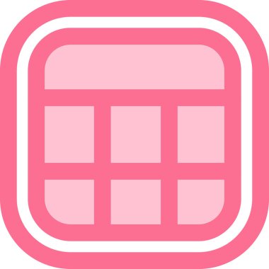 Modern bir simgenin vektör illüstrasyonu