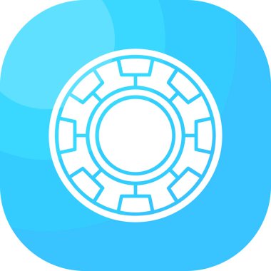 Mavi ve beyaz arkaplanın vektör çizimi