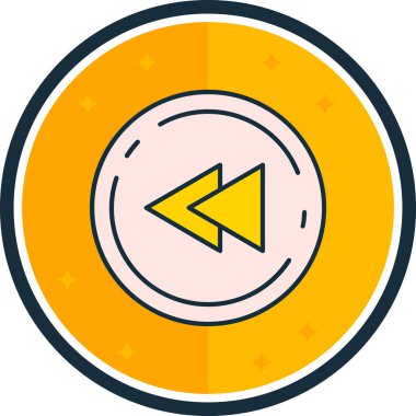 video simgesi, vektör illüstrasyonu