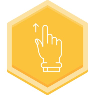 Modern simgenin vektör illüstrasyonu