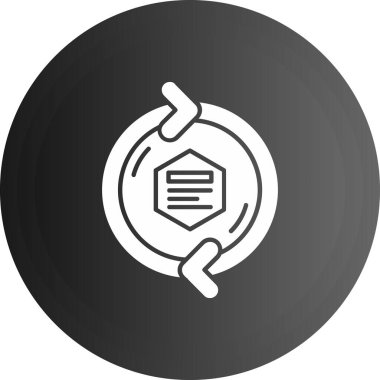 seo modern simgesinin vektör illüstrasyonu