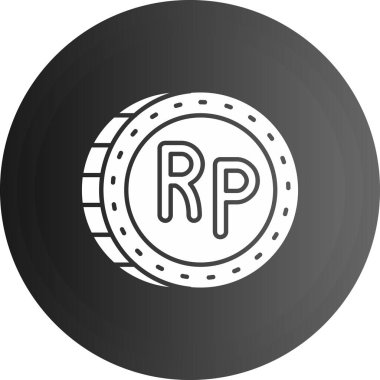 Bozuk para. Web simgesi basit illüstrasyon